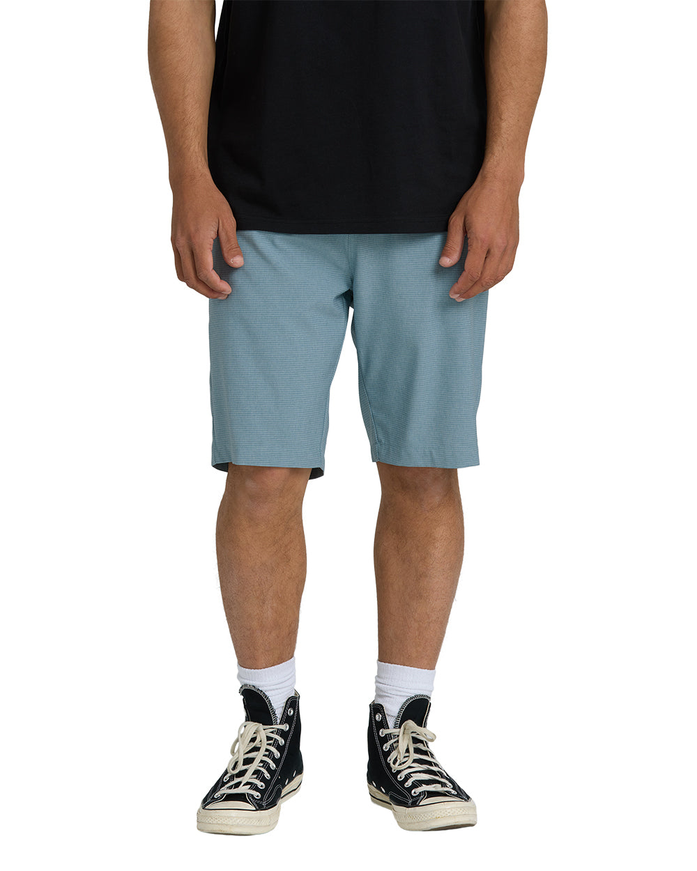 Crossfire Submersible 19 Hybrid Shorts - Blue Fog