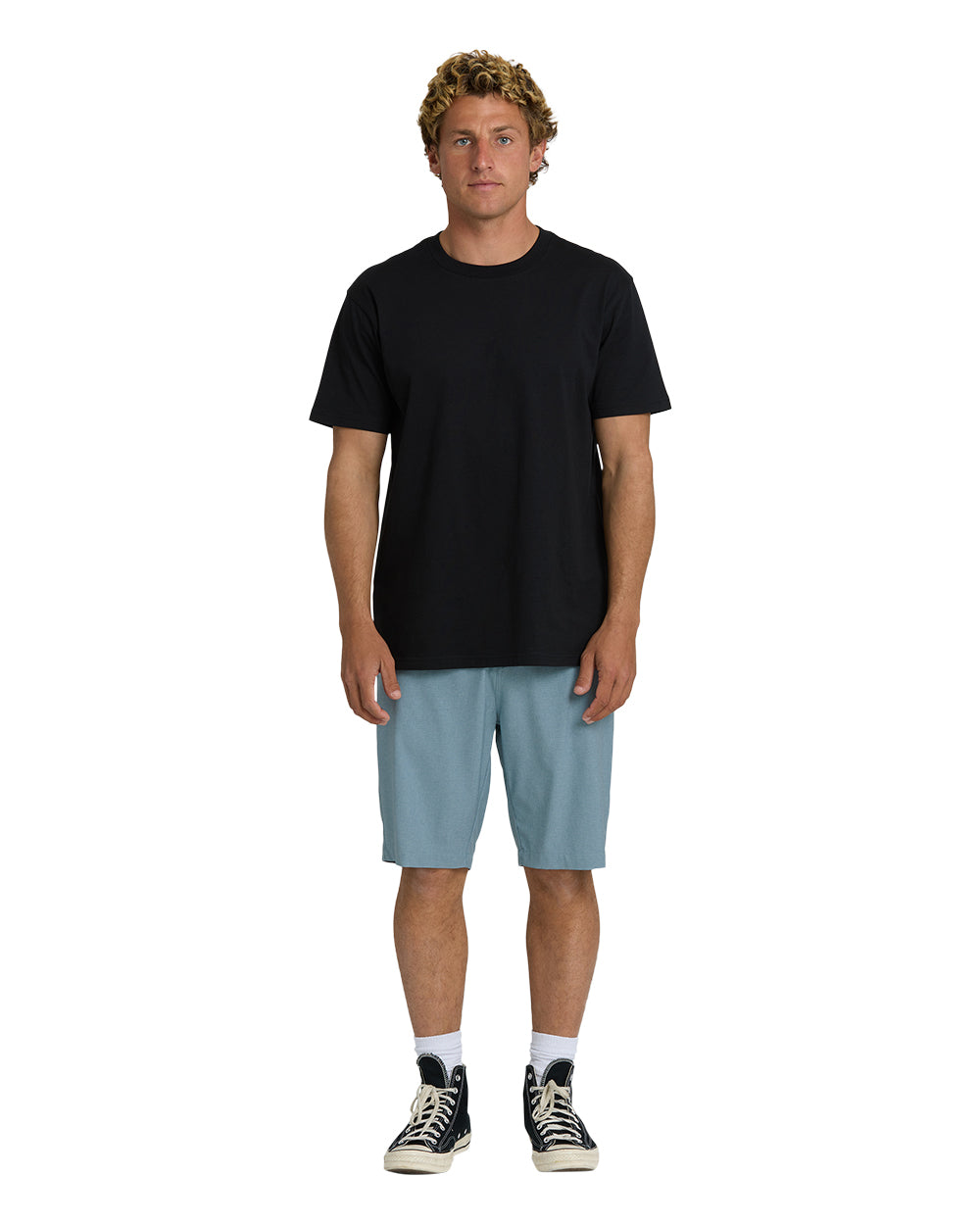 Crossfire Submersible 19 Hybrid Shorts - Blue Fog