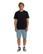 Crossfire Submersible 19 Hybrid Shorts - Blue Fog