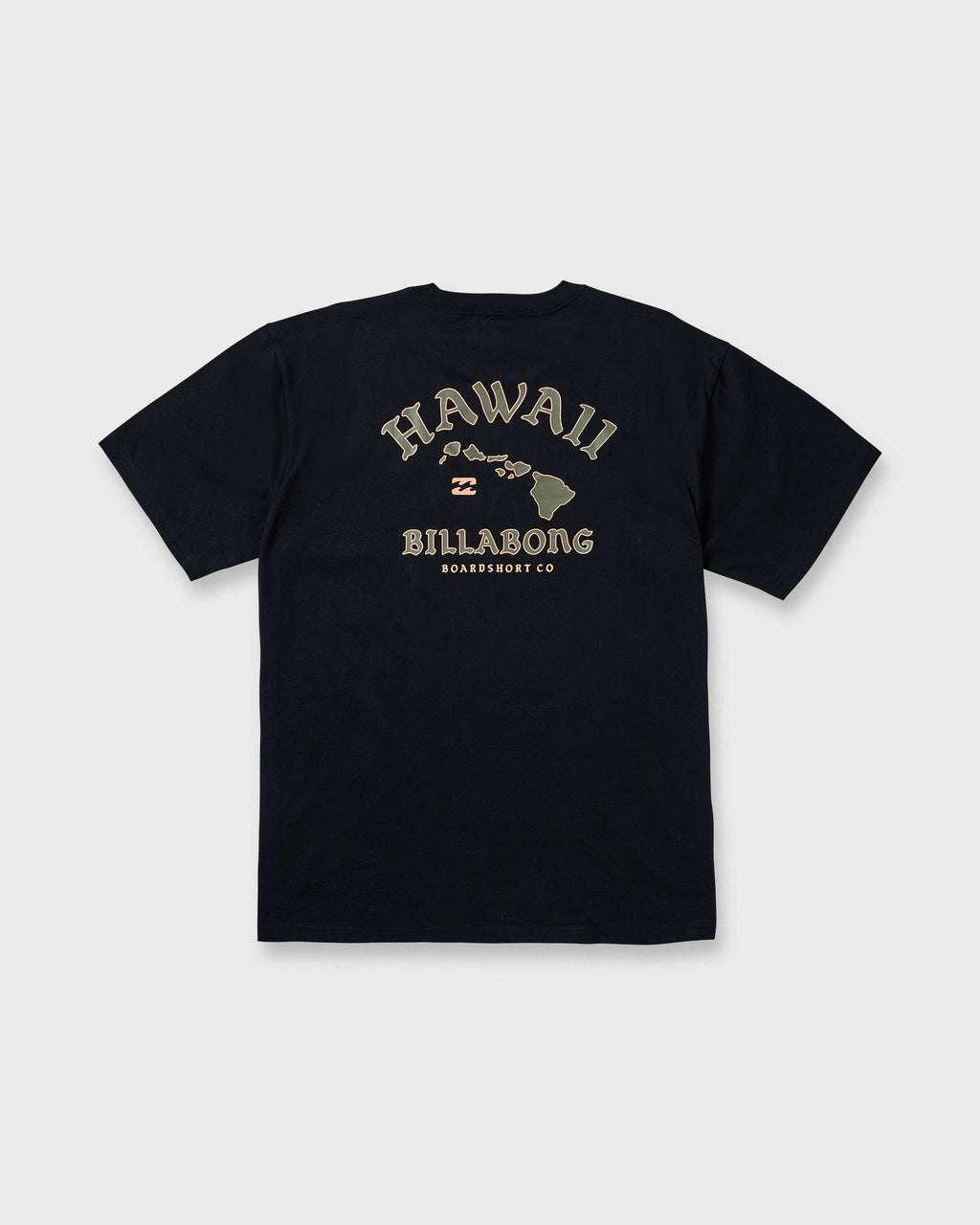 Island Chain Hawaii Regular Short Sleeve Tee - Black