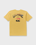 Arch Fade Premium Short Sleeve T-Shirt - Dust Yellow