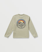 Compass Crew Sweatshirt - Sage Heather