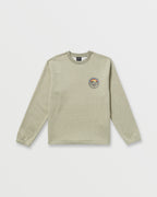 Compass Crew Sweatshirt - Sage Heather