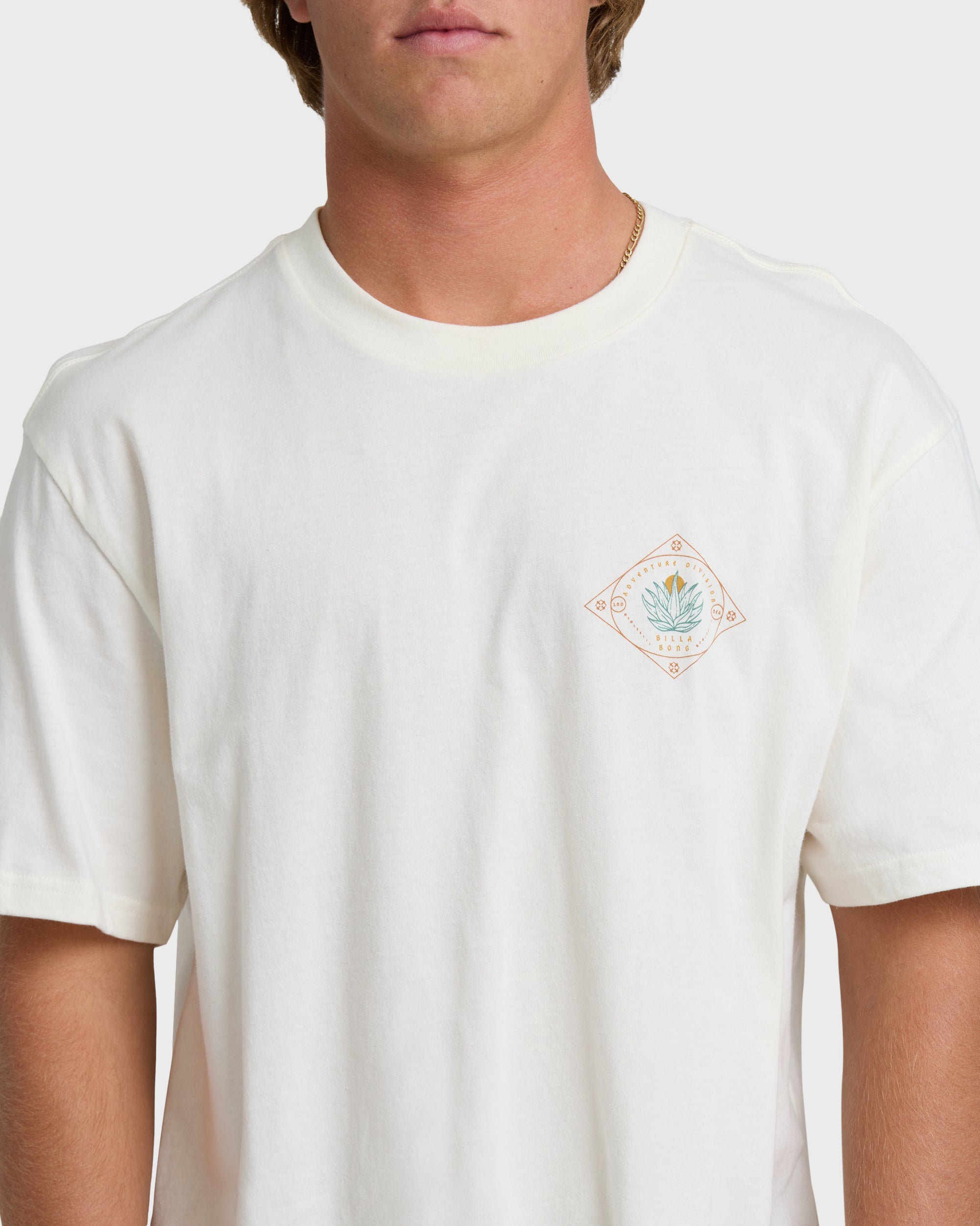 Agave Adiv Premium Short Sleeve T-Shirt - Off White