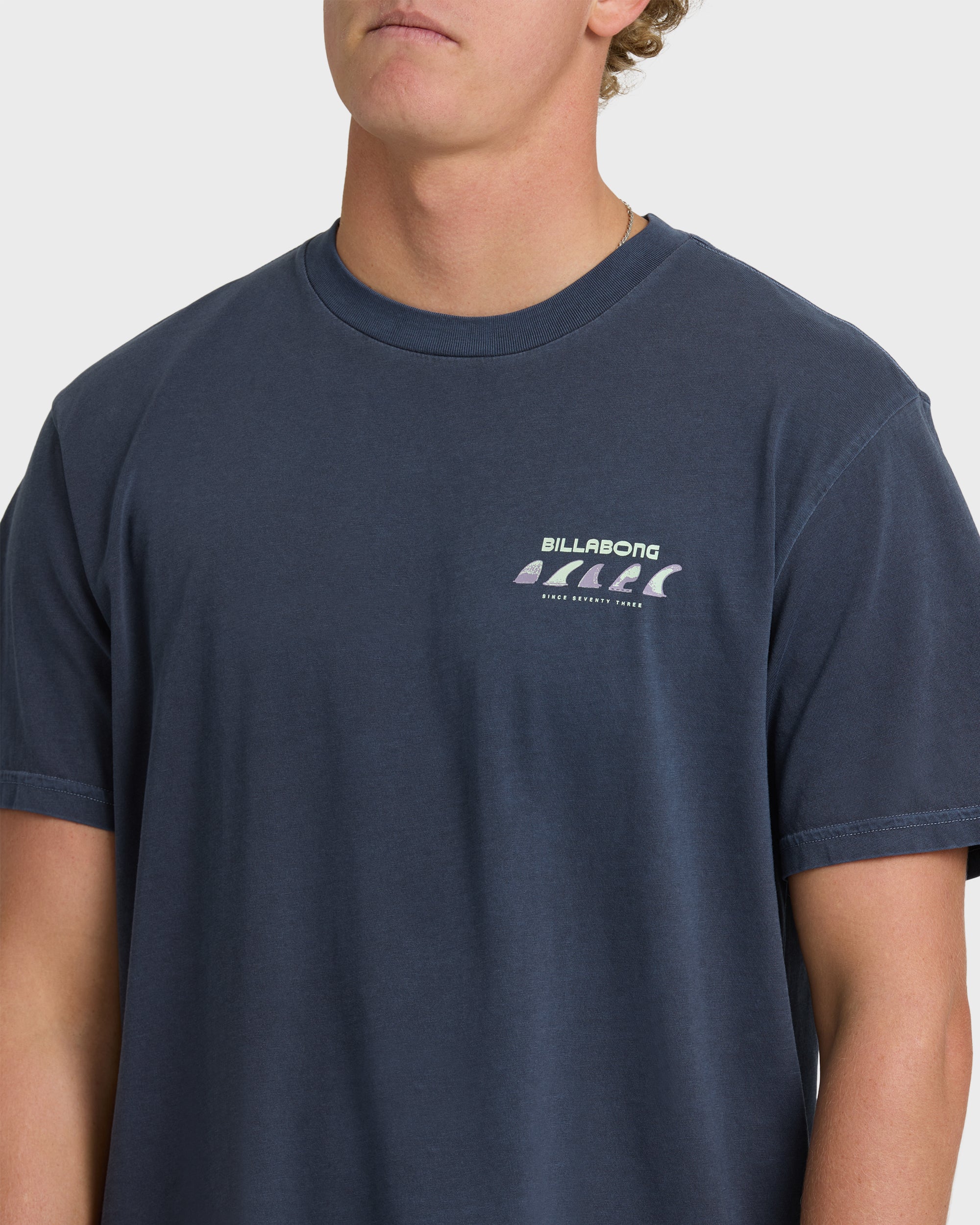Choices Wave Washed Premium Short Sleeve T-Shirt - Graystone
