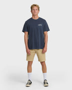 Choices Wave Washed Premium Short Sleeve T-Shirt - Graystone