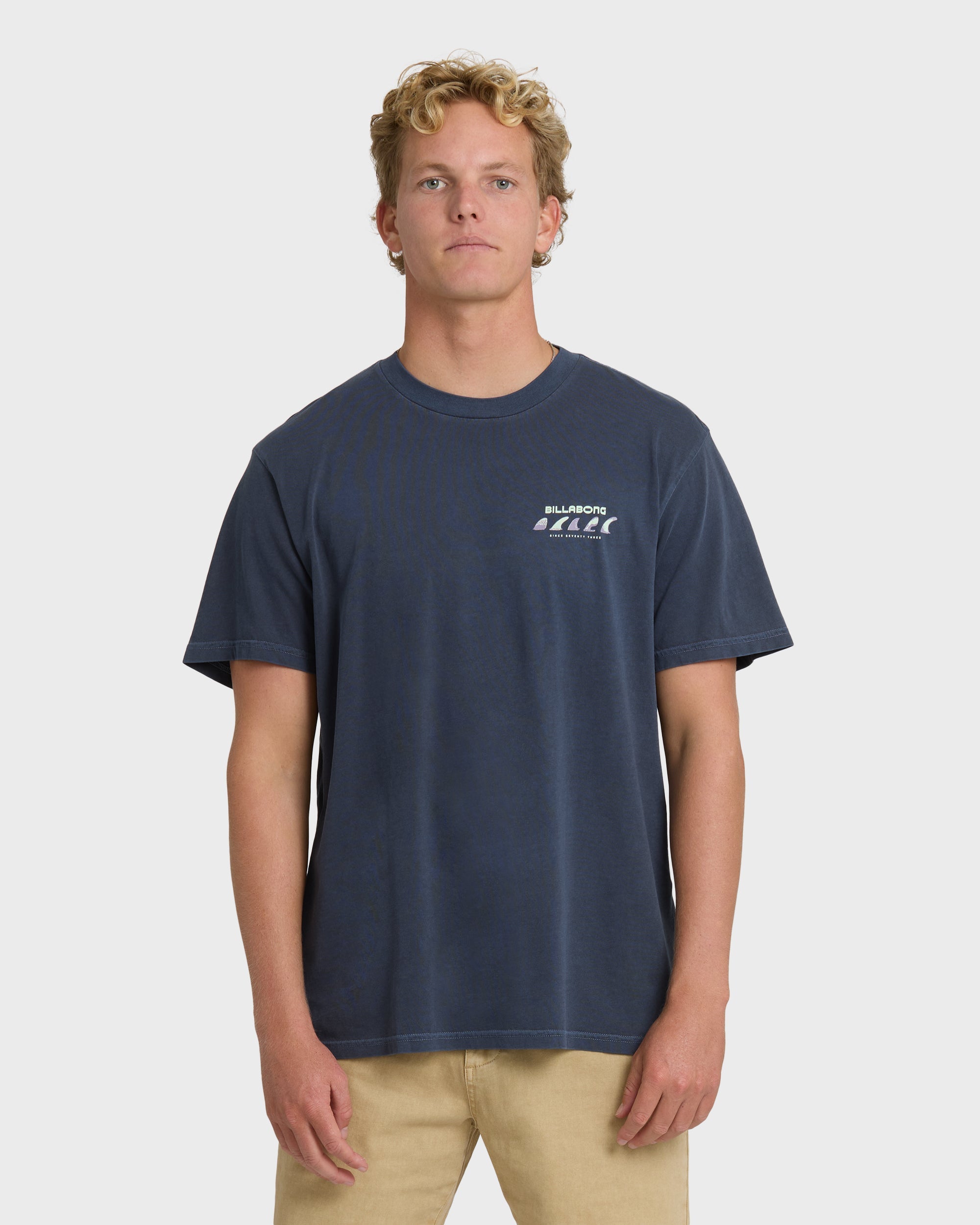 Choices Wave Washed Premium Short Sleeve T-Shirt - Graystone
