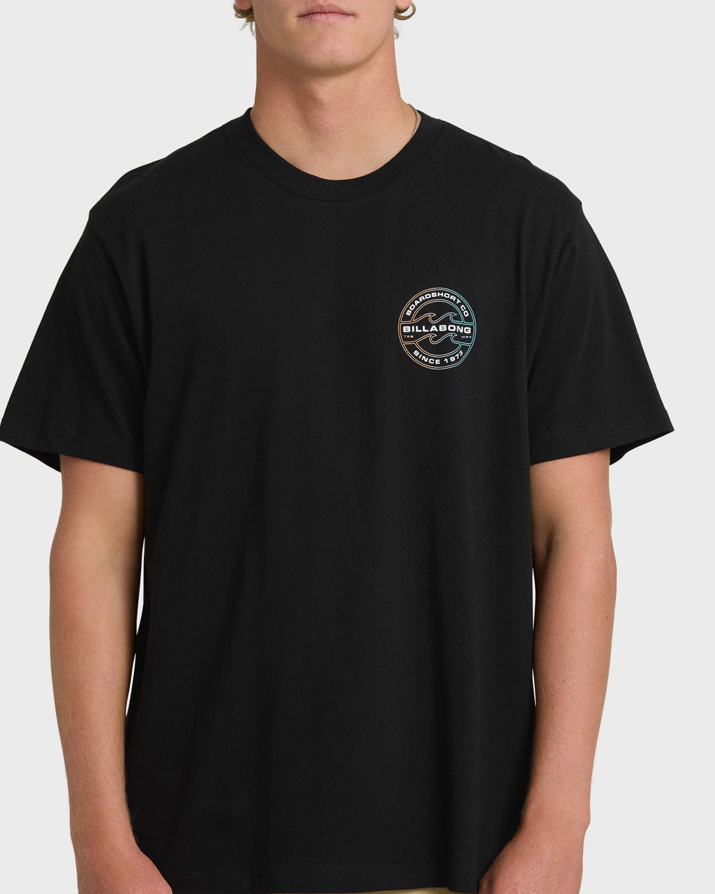 Hollow Premium Short Sleeve T-Shirt - Black