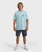 Hollow Premium Short Sleeve T-Shirt - Dusty Blue