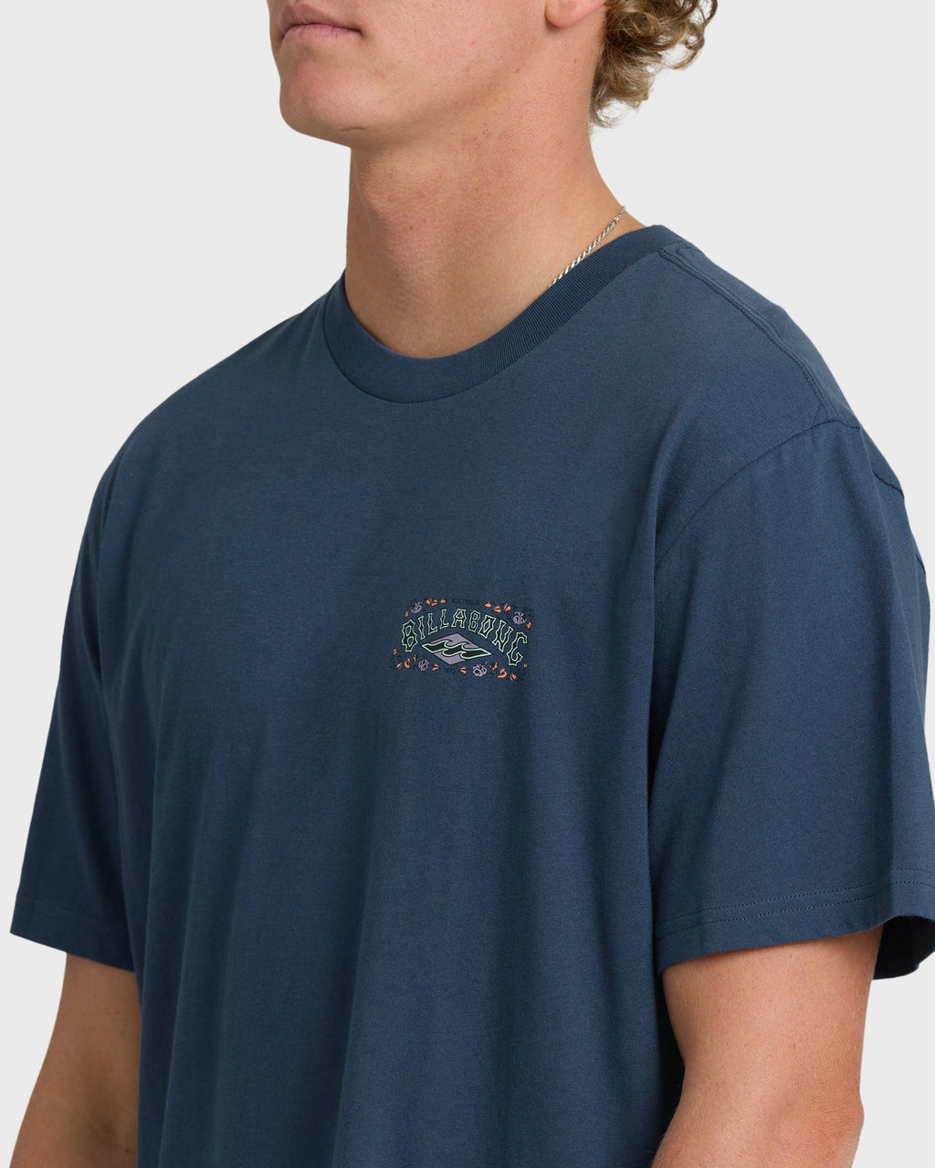 Heritage Arch Premium Short Sleeve T-Shirt - Dark Denim