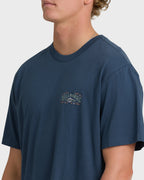 Heritage Arch Premium Short Sleeve T-Shirt - Dark Denim