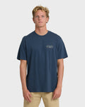 Heritage Arch Premium Short Sleeve T-Shirt - Dark Denim
