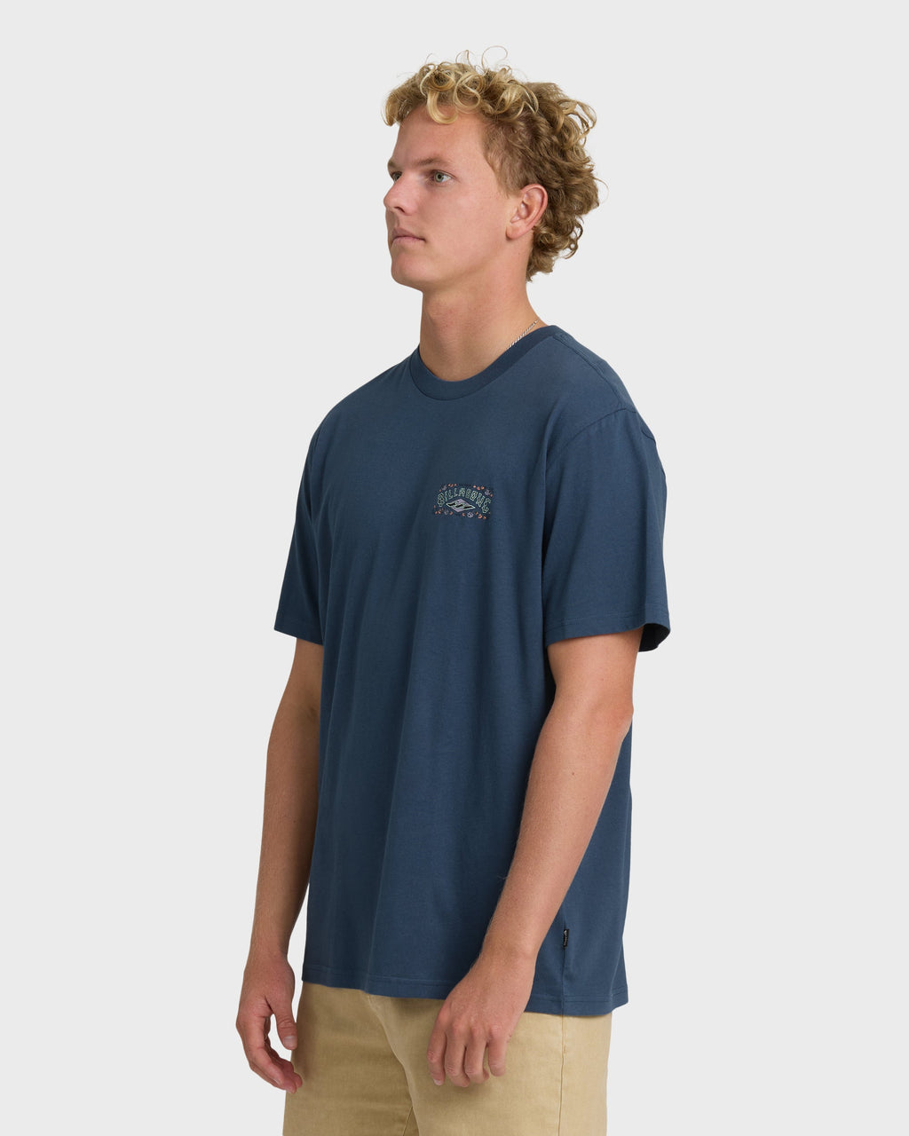 Heritage Arch Premium Short Sleeve T-Shirt - Dark Denim