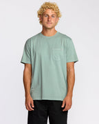 Essential Premium Wave Wash T-Shirt - Mineral Blue