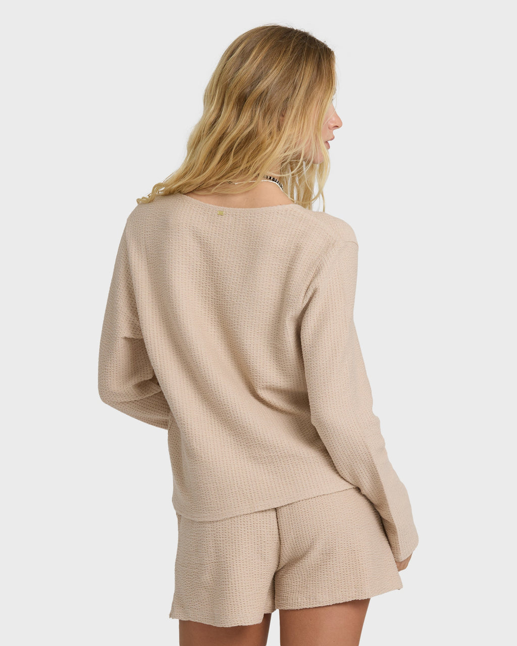 Maya Long Sleeve Top - Oatmeal