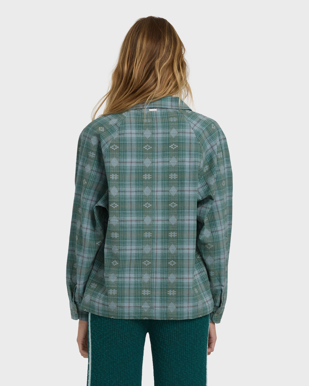 Coastal Breeze Long Sleeve Shirt - Mineral Blue