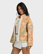 Folk Story 2 Quilted Jacket - Sand