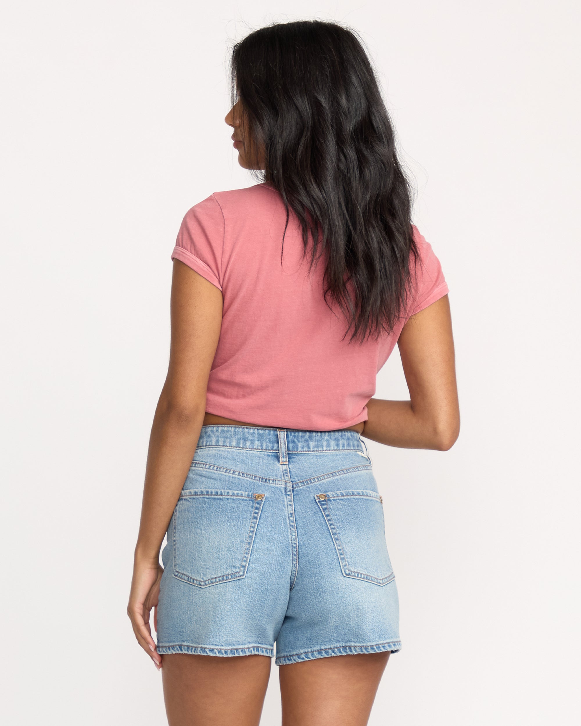 Shifter Denim Shorts - Shaded Wash