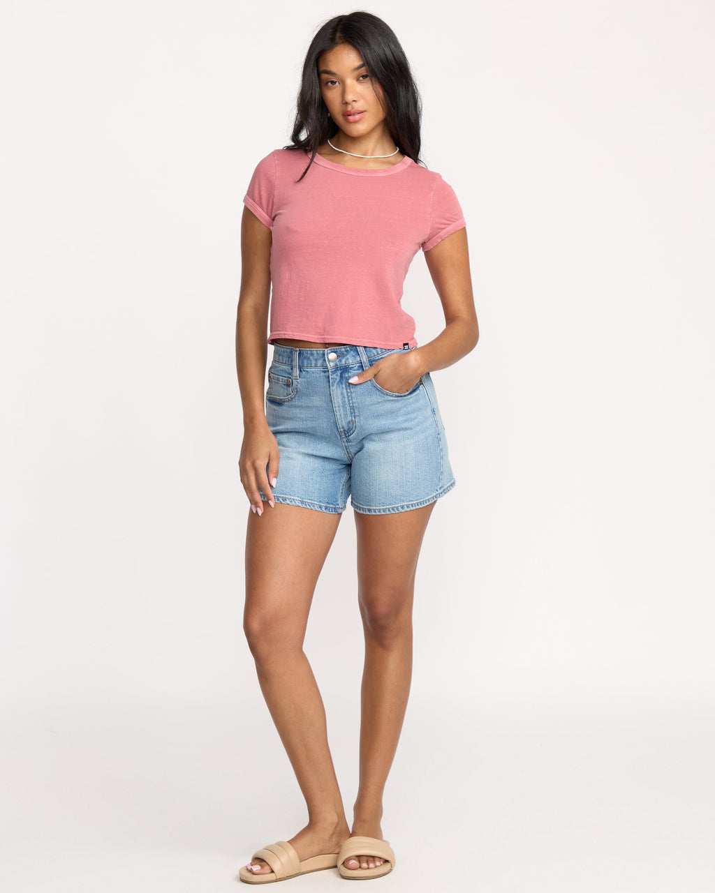 Shifter Denim Shorts - Shaded Wash