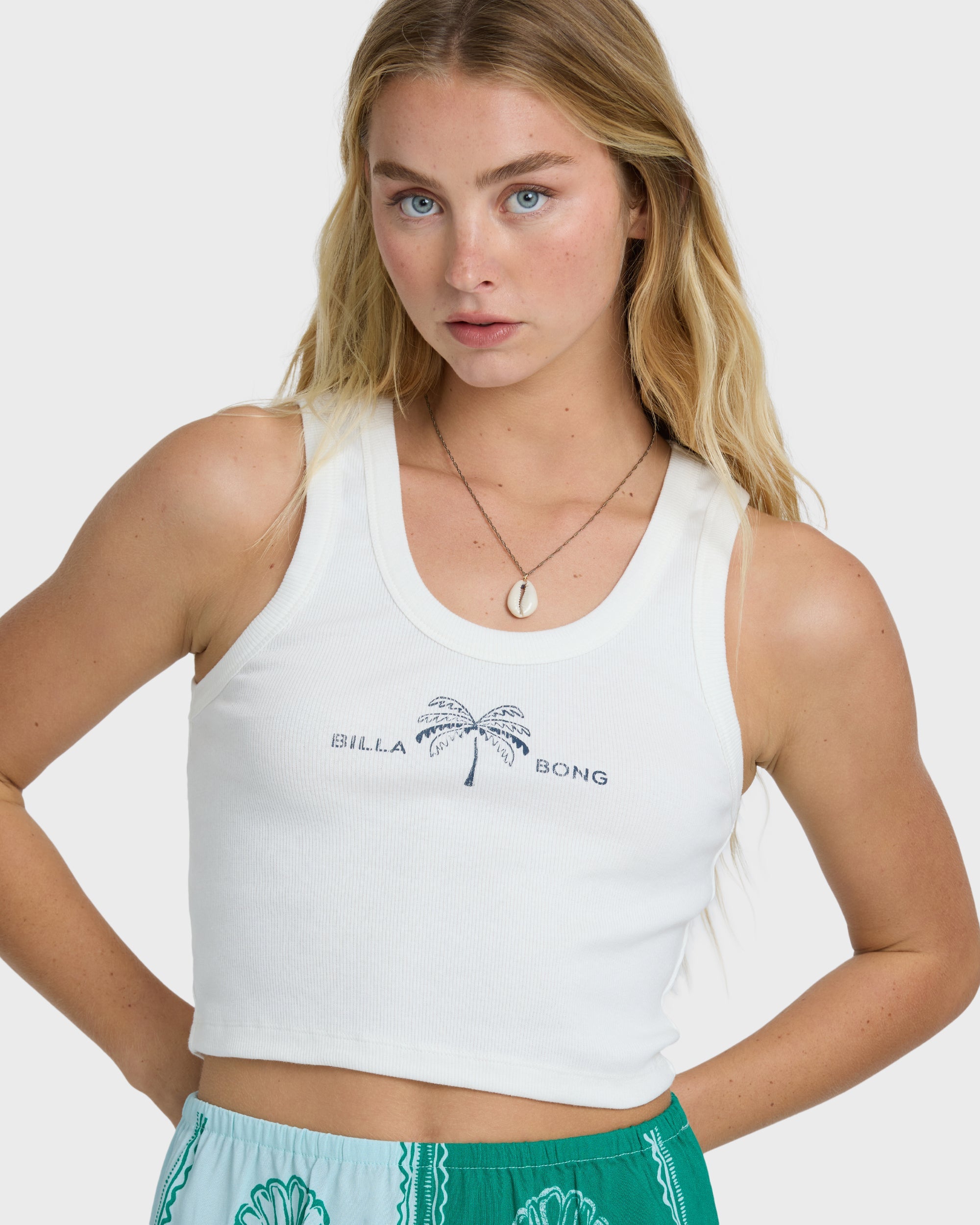 Grab Some Shade Tank - Salt Crystal