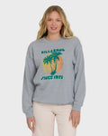 My Fave Beach Crewneck Sweatshirt - Heather Gray