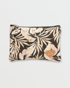 Lil Snitch Zip Pouch - Black Floral