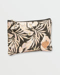 Lil Snitch Zip Pouch - Black Floral