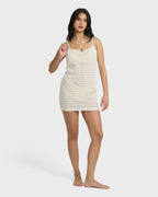 Kora Mini Dress - White Cap