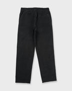 Larry Elastic Waist Corduroy Pants - Washed Black
