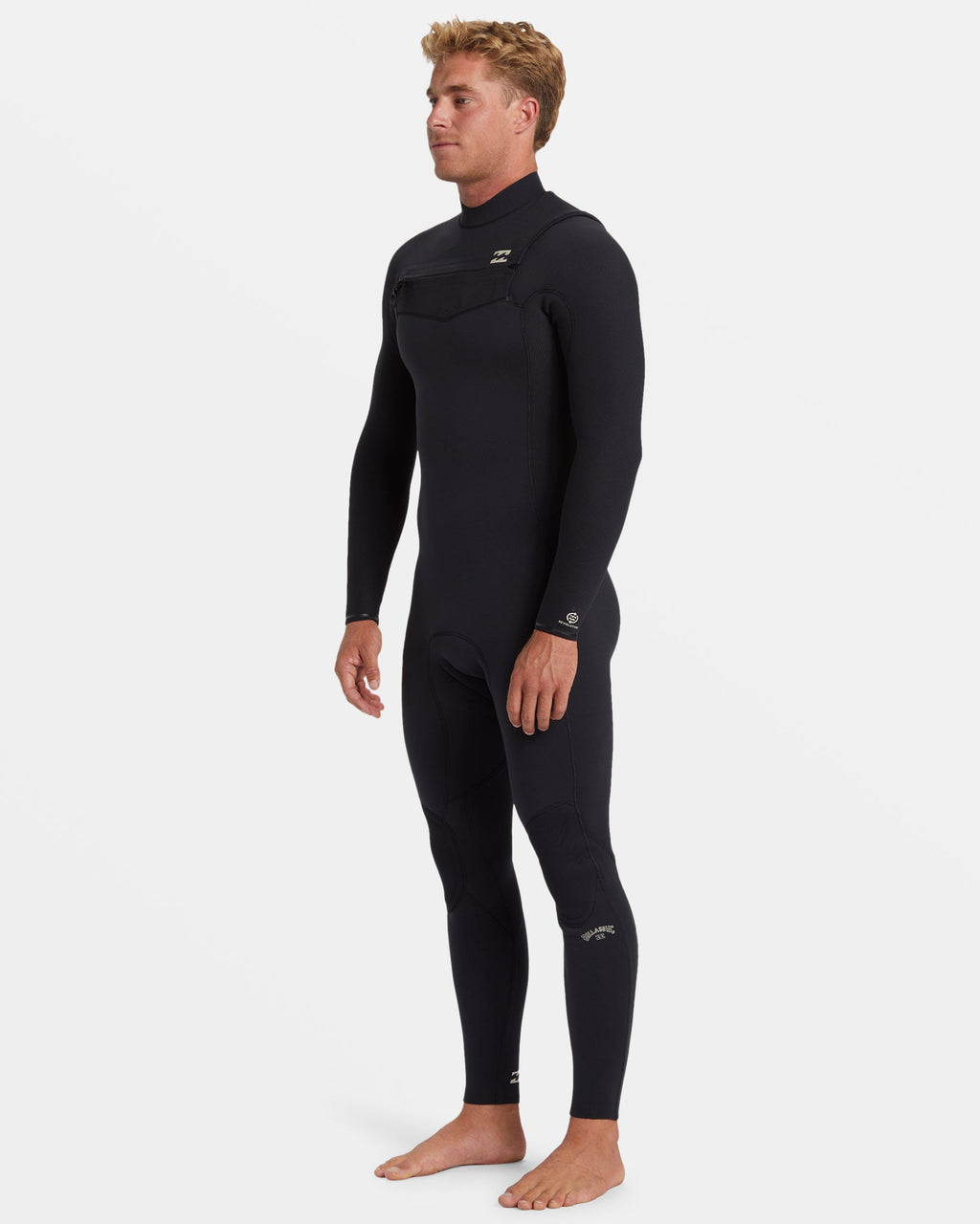 3/2mm Revolution Natural Upcycler GBS Chest Zip Wetsuit - Black
