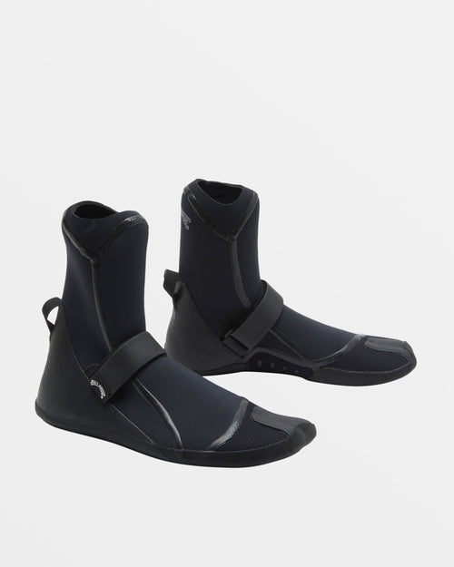 3mm Furnace Upcycler Welded Hidden Split Toe Wetsuit Boots - Black