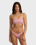 Dreamy Daze Reversible Tiny Bikini Bottoms - Sweet Lilac