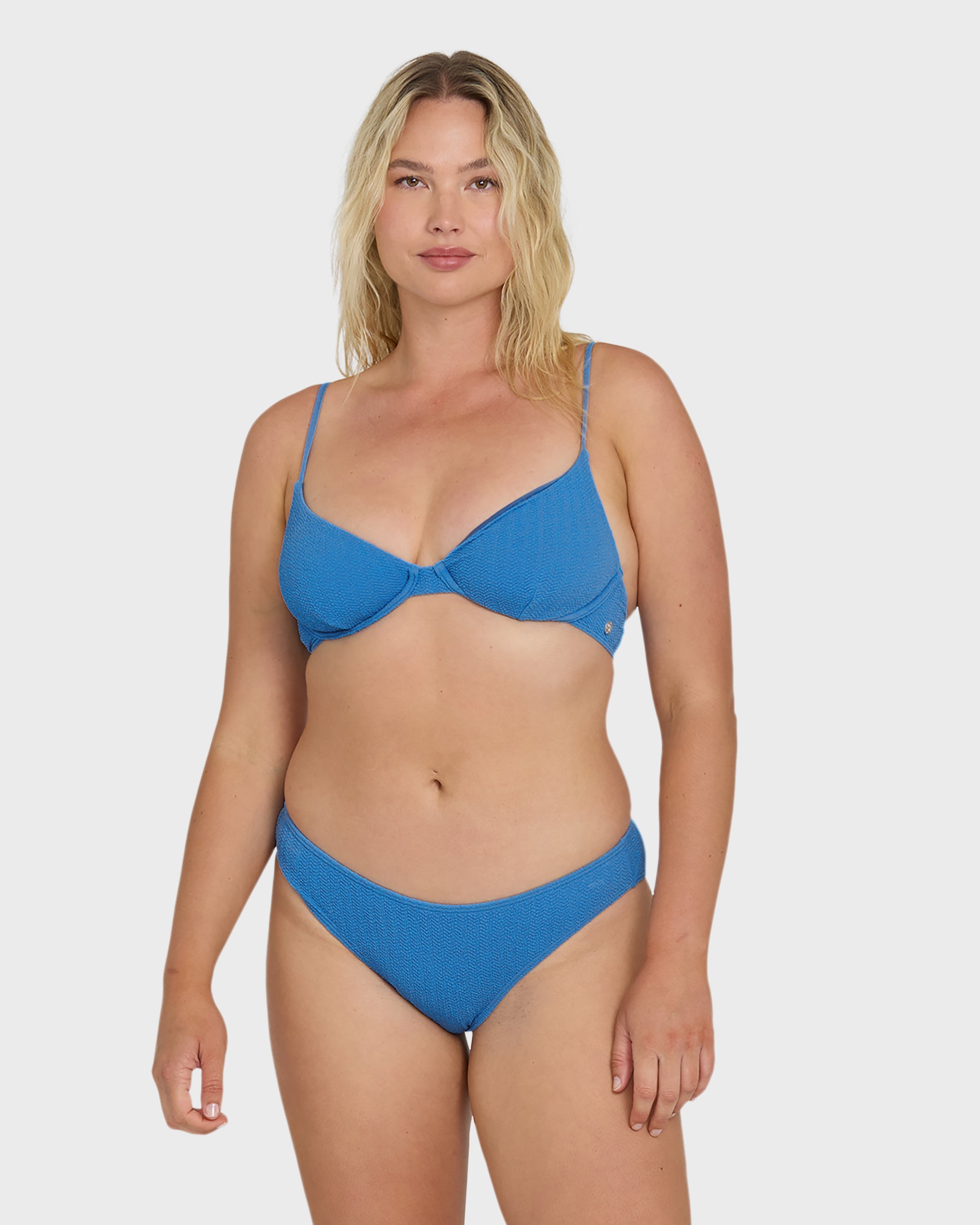 Rising Tide Bondi Medium Bikini Bottom - True Blue