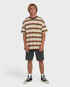 Baxter Short Sleeve Knit T-Shirt - Oatmeal