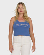 Headed To Sea Tank Top - Dutch Blue
