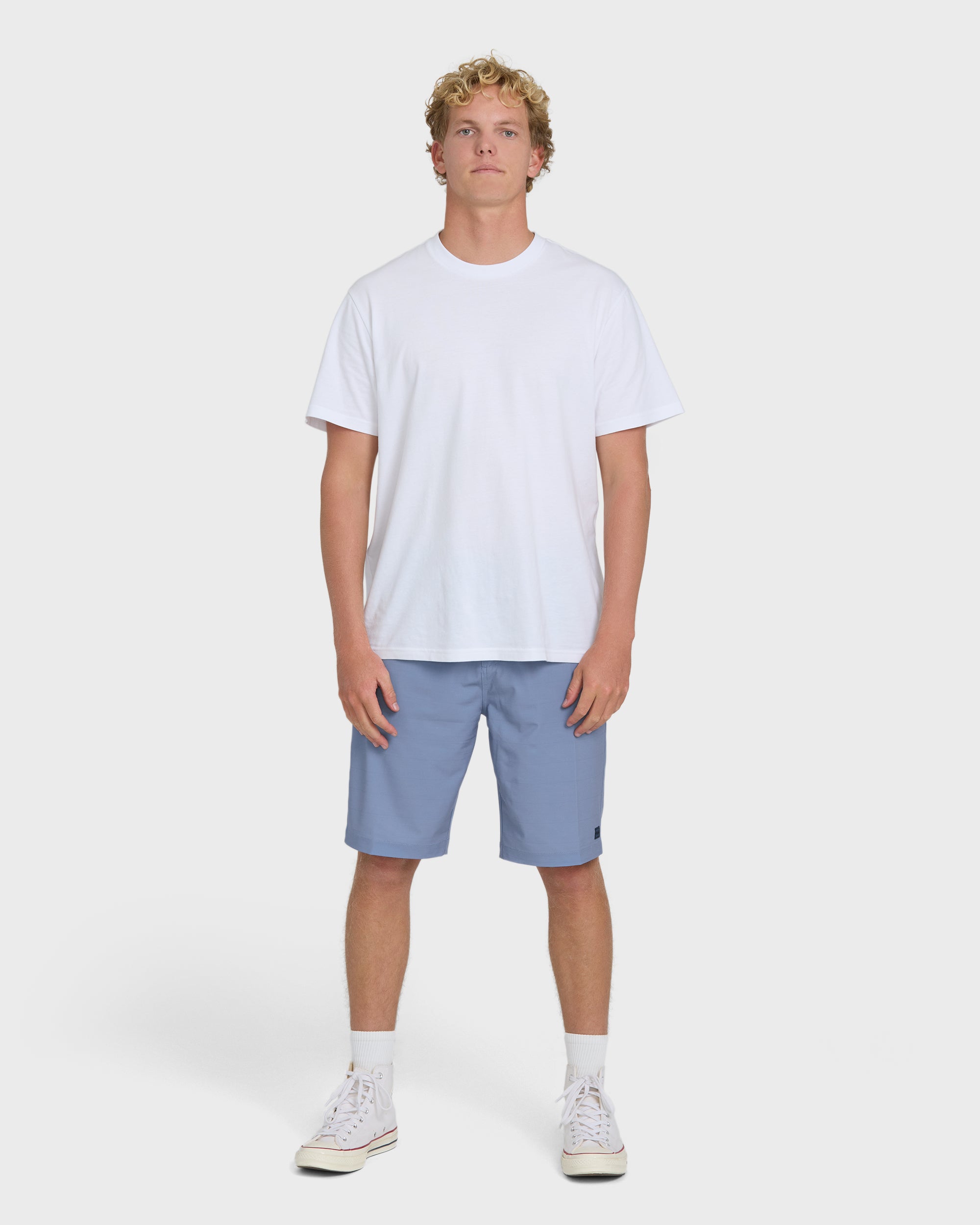 Crossfire Submersible 21 Hybrid Shorts - Blue Horizon