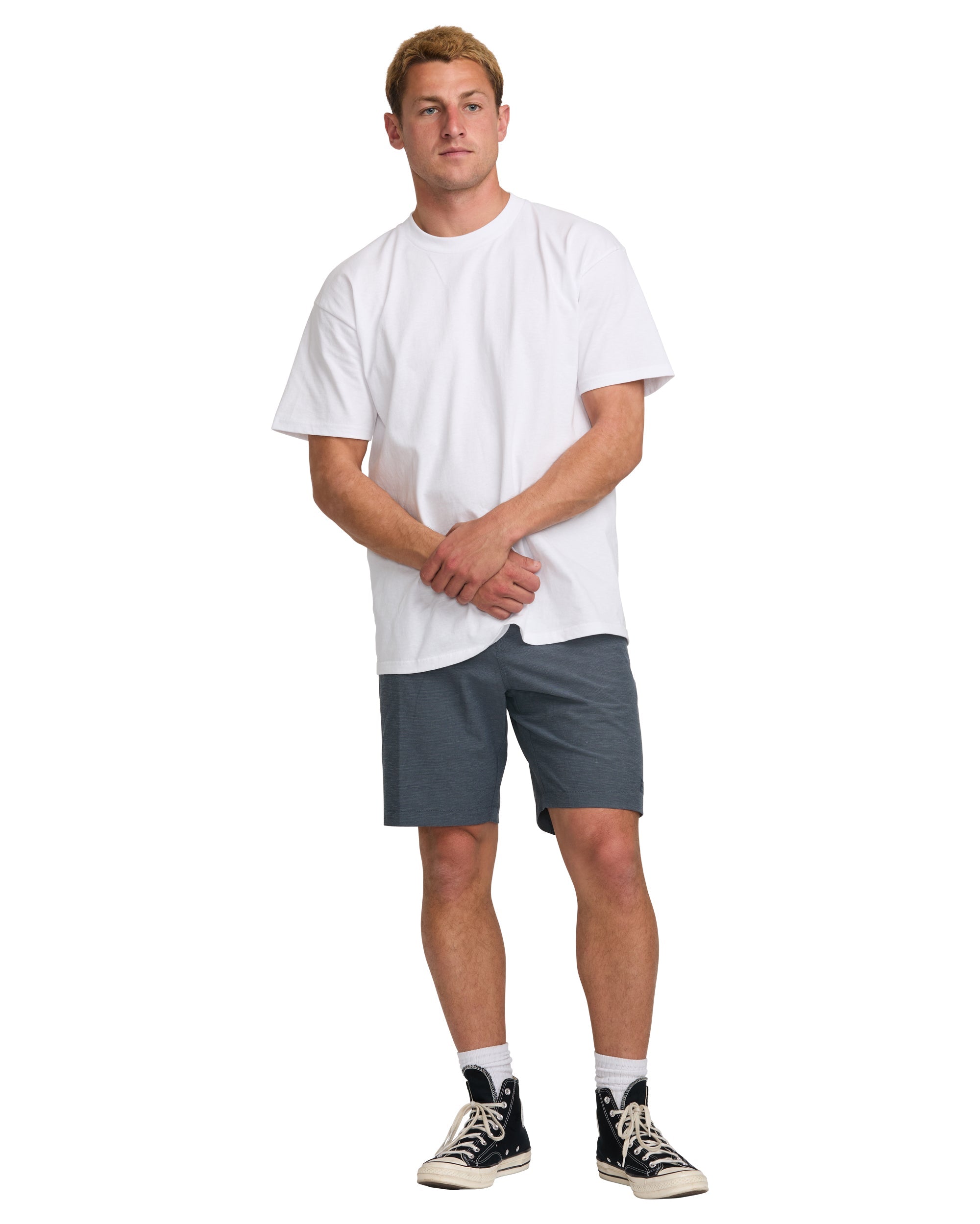 Crossfire Submersible 19 Hybrid Shorts - True Navy