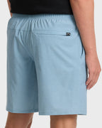 Crossfire Submersible 18 Hybrid Shorts - Blue Fog