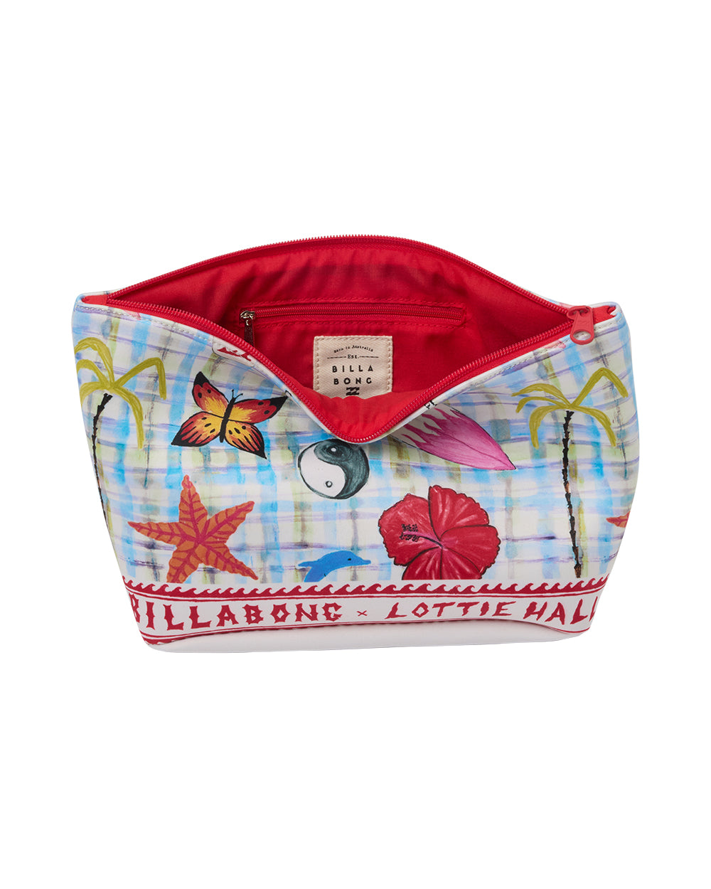 Lottie Hall Dry Pouch - White Multi