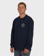 Rotation Crewneck Sweatshirt - Dark Navy
