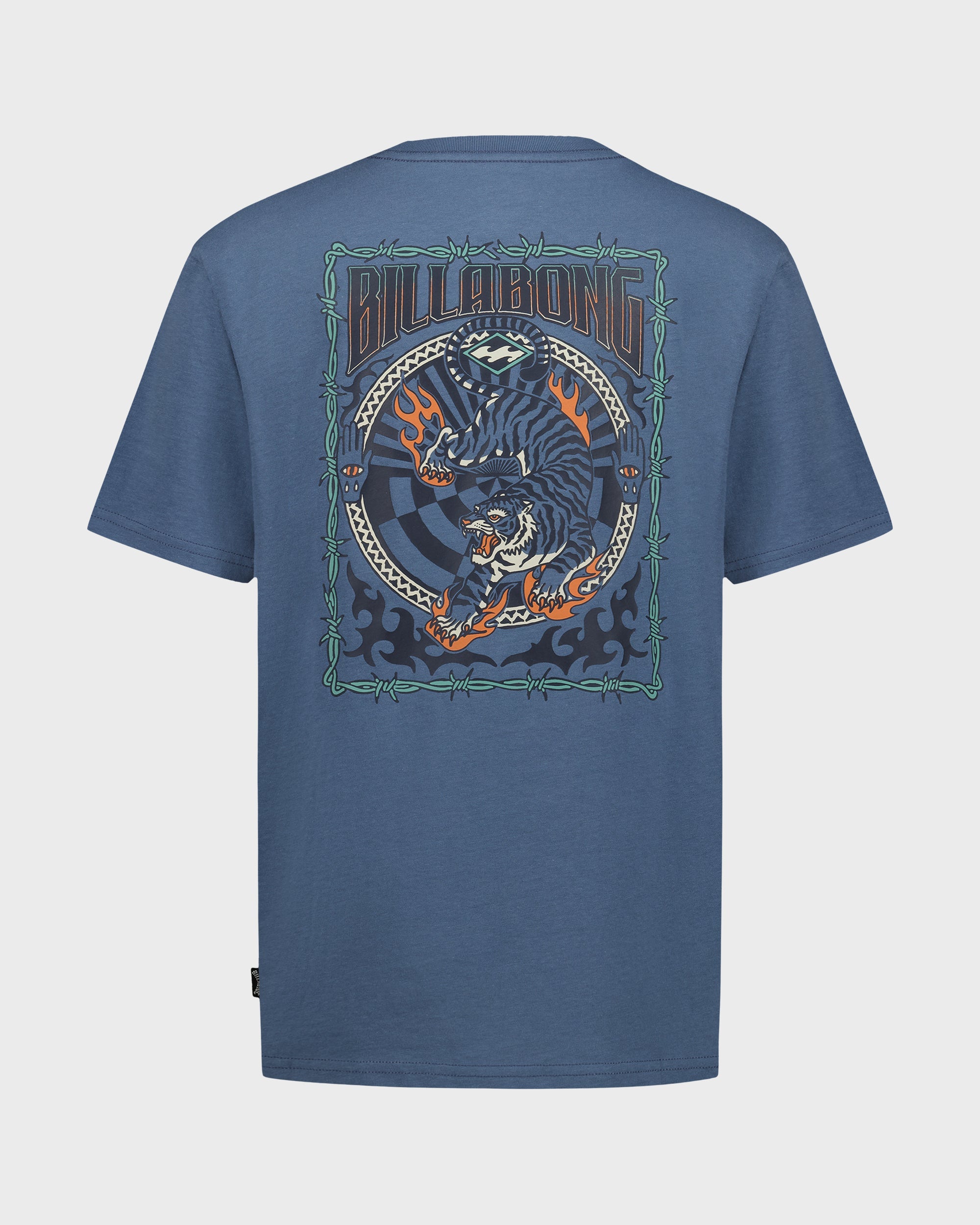 Little Boys Inferno Tiger Short Sleeve T-Shirt