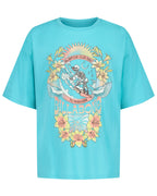 Girls Surfing Oversized T-Shirt