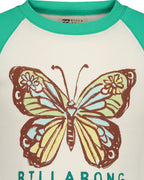 Girls Butterfly Stamp T-Shirt