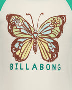 Girls Butterfly Stamp T-Shirt