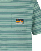 Boys Miles Stripe Pocket Short Sleeve T-Shirt
