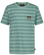 Boys Miles Stripe Pocket Short Sleeve T-Shirt