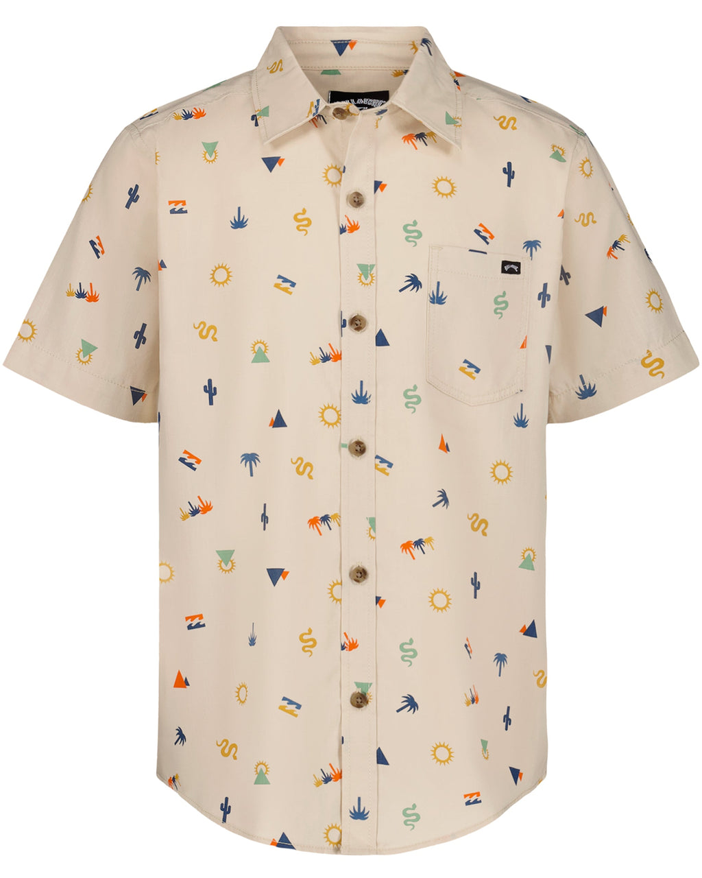 Boys Sundays Short Sleeve Shirt