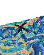 Little Boys Sundays Layback Swim Trunks