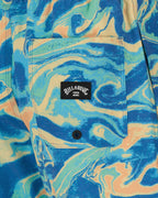 Little Boys Sundays Layback Swim Trunks