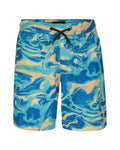 Little Boys Sundays Layback Swim Trunks
